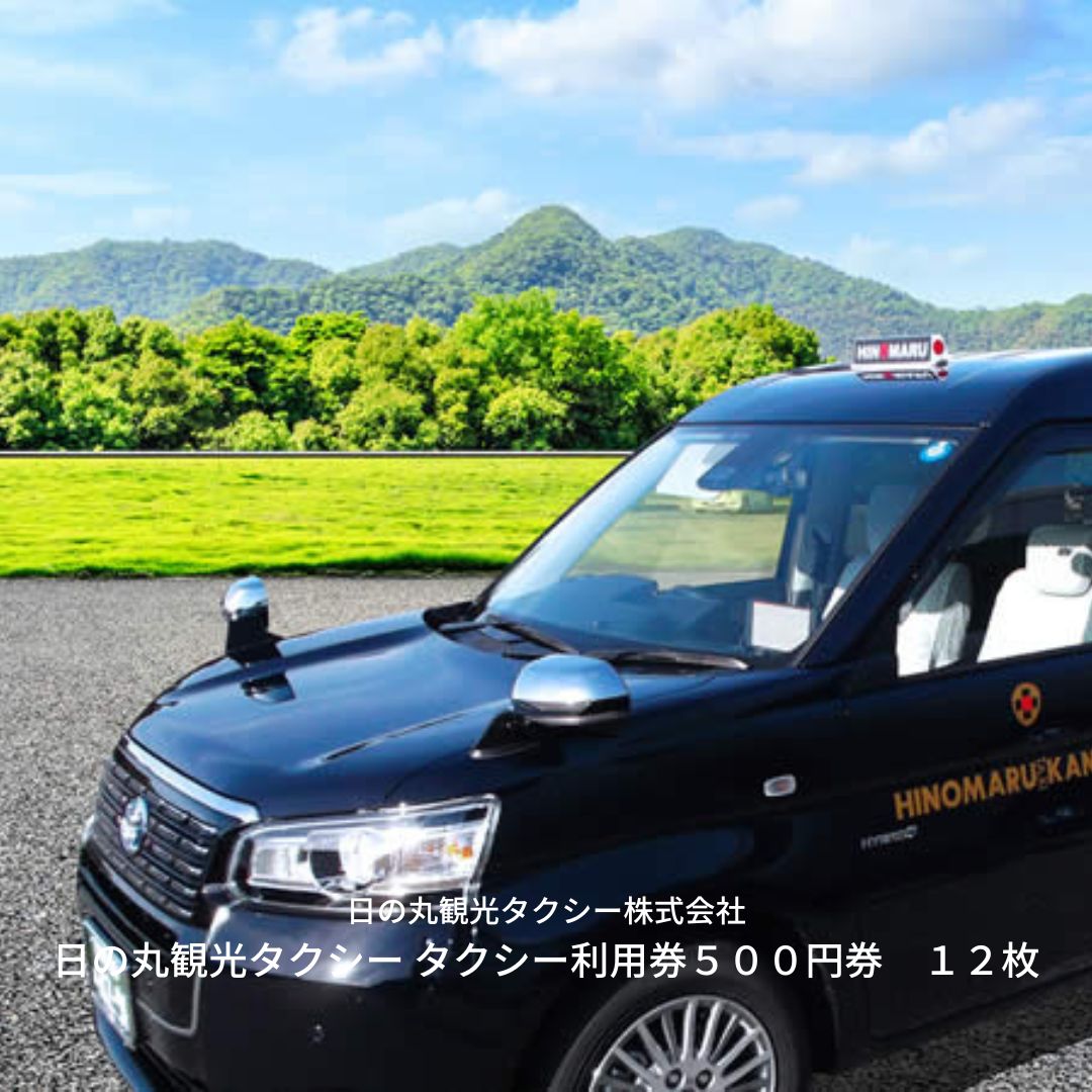 【ふるさと納税】日の丸観光タクシー タクシー利用券 500円券 12枚【020S008】のサムネイル