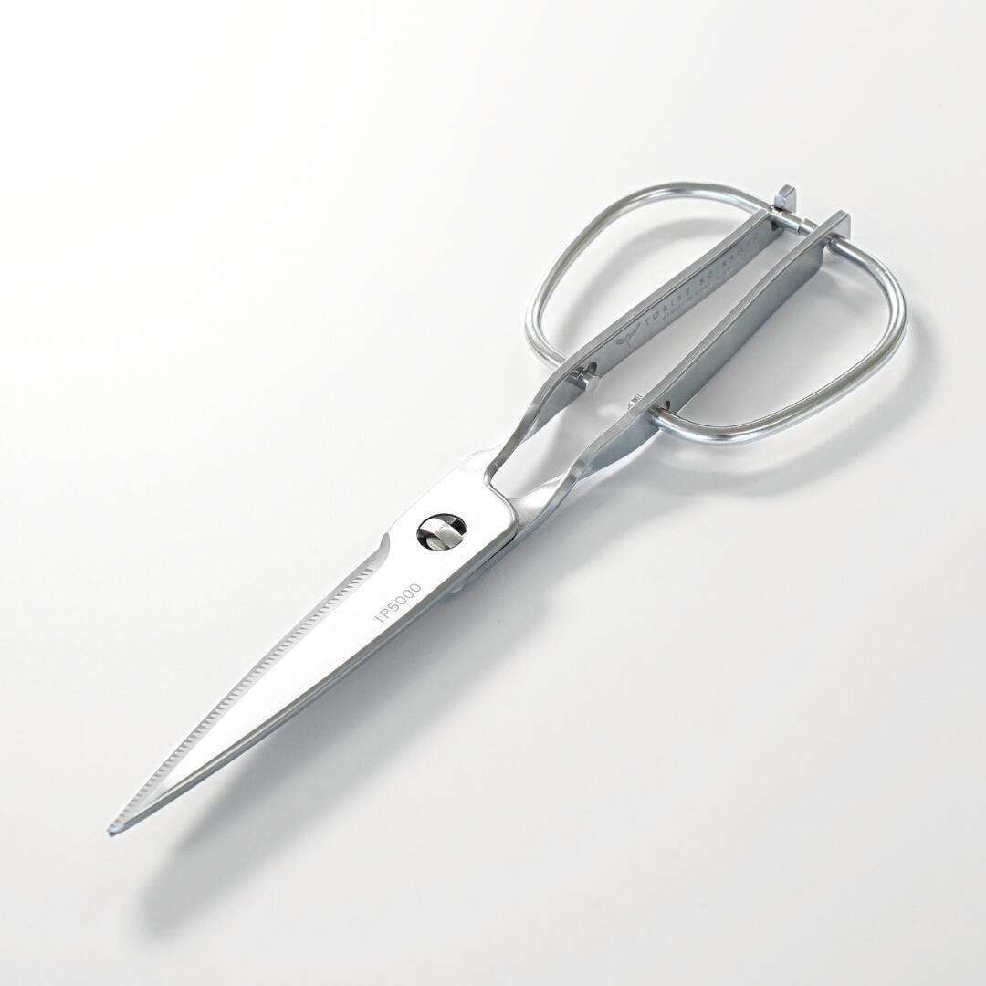 【ふるさと納税】キッチンスパッターIP ふるさと納税限定 キッチンバサミ オールステンレス キッチン用品 キッチンツール キッチン鋏 ハサミ [鳥部製作所]【030S053】