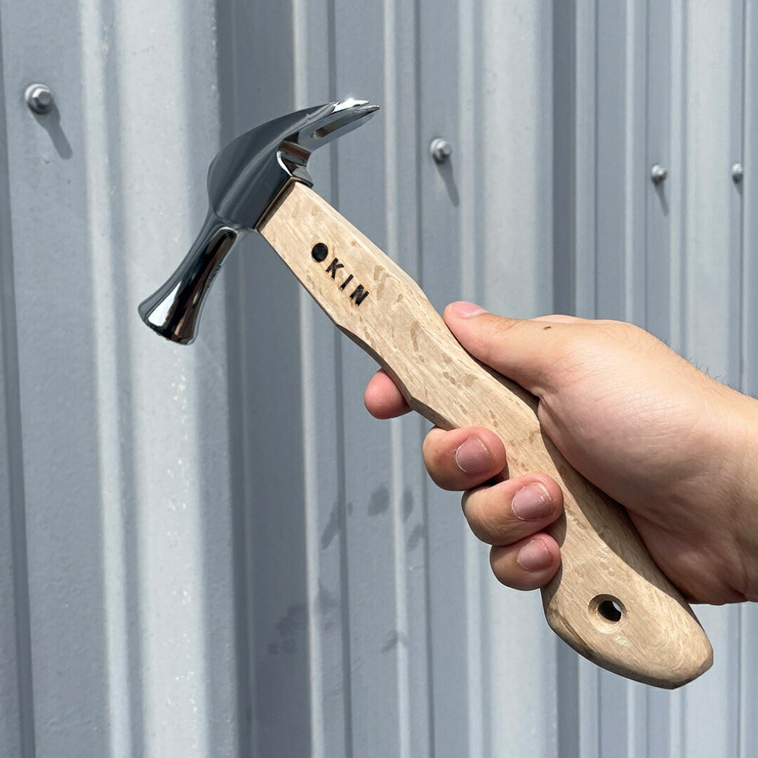 【ふるさと納税】仮枠ハンマー ミラー 止付 小 蛇曲ショート 250mm ハンマー シルバー 金槌 とんかち 工具 握りやすい [マルキン印] 【036S009】