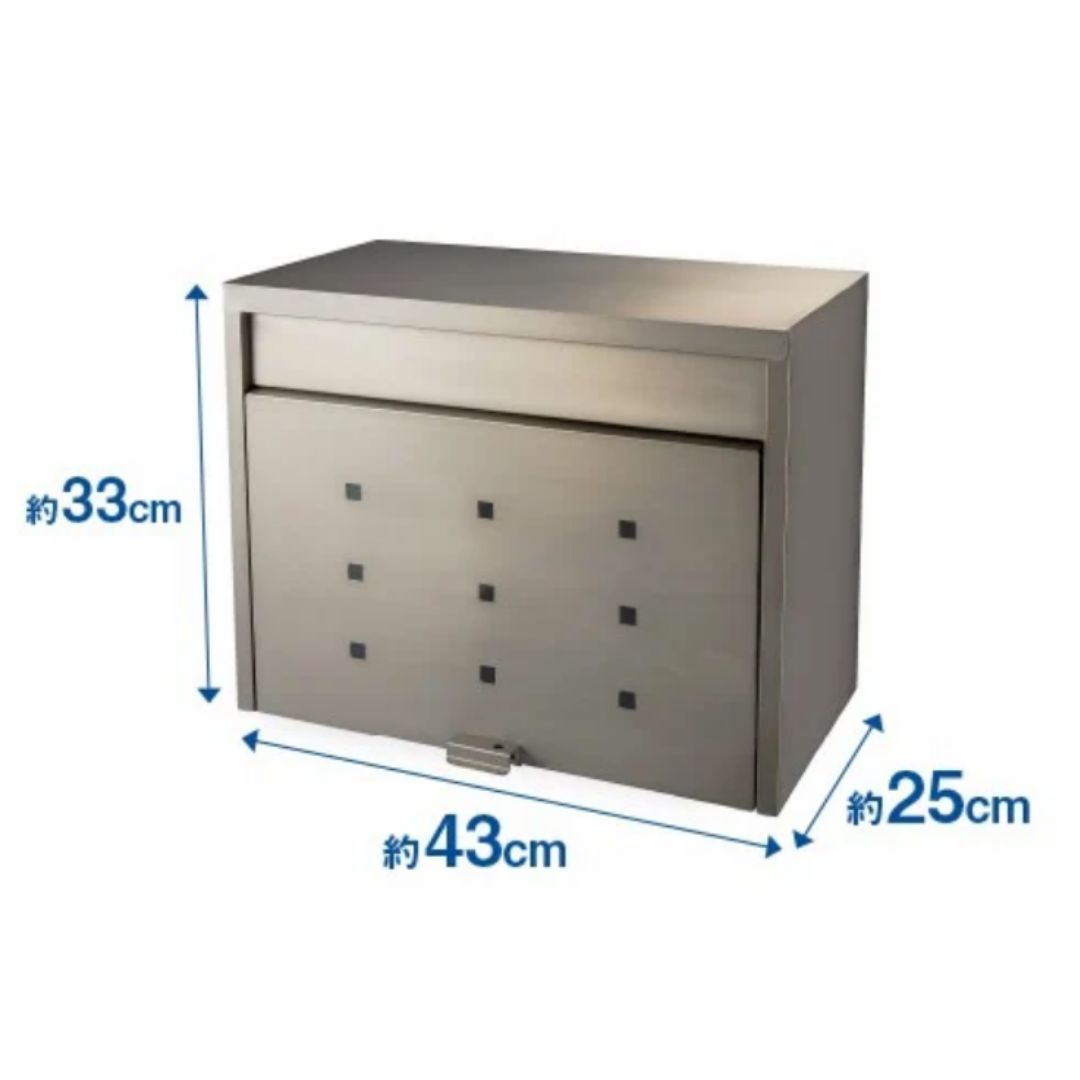 【ふるさと納税】郵便ポスト チタングレー 郵便受け 郵便ポスト ポスト グリーンライフ 燕三条【035P002】