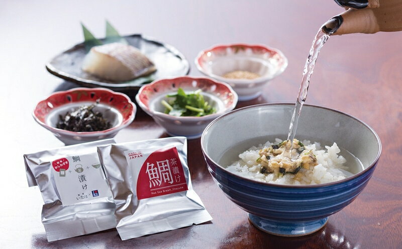 【ふるさと納税】【2023年9月30日決済完了分まで受付】老舗割烹監修 越後柏崎鯛茶漬けのもと 5個セット 柏崎市のご当地グルメ【 新潟県 柏崎市 】のサムネイル