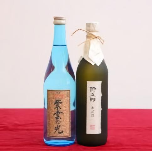 贈答用箱入 大吟醸・純米吟醸セット(菊水×ふじの井) 720ml×2本[ 新潟 地酒 新発田市 菊水酒造 節五郎 ふじの井酒造 紫雲の光 日本酒 地酒 大吟醸 純米吟醸 セット 720ml 2本 贈答 E56_01H ]