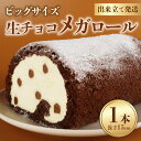 【ふるさと納税】 生チョコメガロール 1本 ロールケーキ チョコ チョコレート 生チョコ お菓子 洋菓子 父の日 おやつ デザート ケーキ スイーツ ギフト 冷...