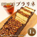 【ふるさと納税】 プラリネ 1本 チョコプラリネ チョコレート チョコケーキ アーモンド ケーキ デザート キャラメリゼ 新潟 母の日 贈答 熨斗 お茶請け お...