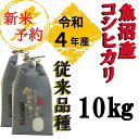 【ふるさと納税】【令和4年産 新米予約】昔ながらの魚沼産コシヒカリ 5kg×2袋（10kg）【従来品種】（農園ビギン）