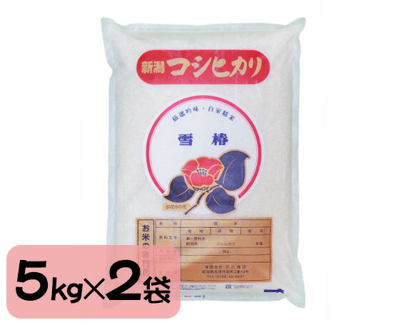 【ふるさと納税】※旧ページ※【定期便12ヶ月毎月お届け】新潟県産 特選コシヒカリ「雪椿」精米10kg 白米 加茂市 お米の専門店 古川商店