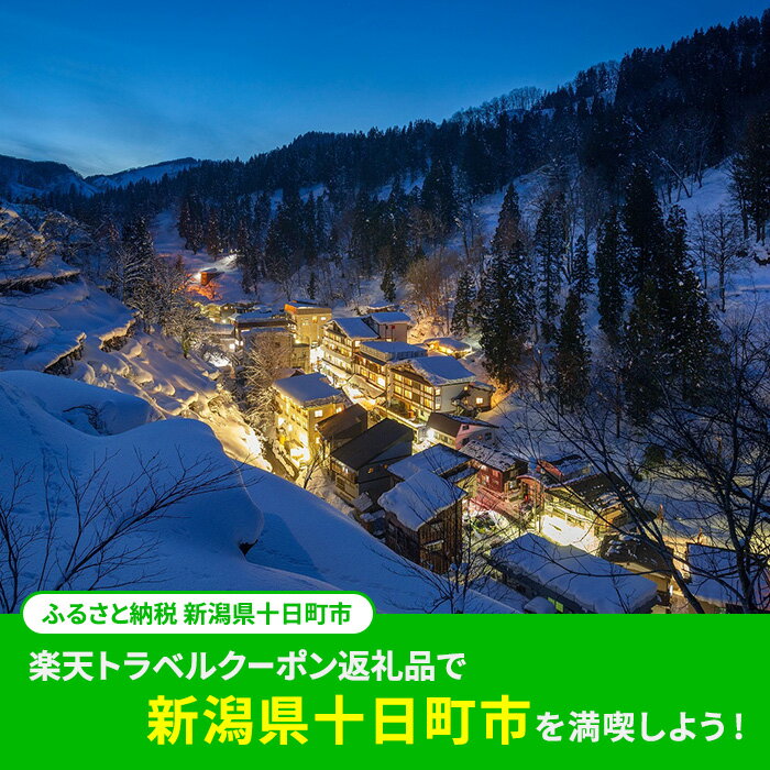 【ふるさと納税】新潟県十日町市の対象施設で使える楽天トラベルクーポン 寄付額100,000円　【宿泊券】