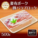 【ふるさと納税】妻有ポーク 豚バラ ブロック 500g つまりポーク 豚肉 ポーク 角煮 チャーシュー 豚 銘柄豚 バーベキュー 冷蔵 お取り寄せ 贈答品 ギフト グルメ ファームランド木落 新潟県 十…