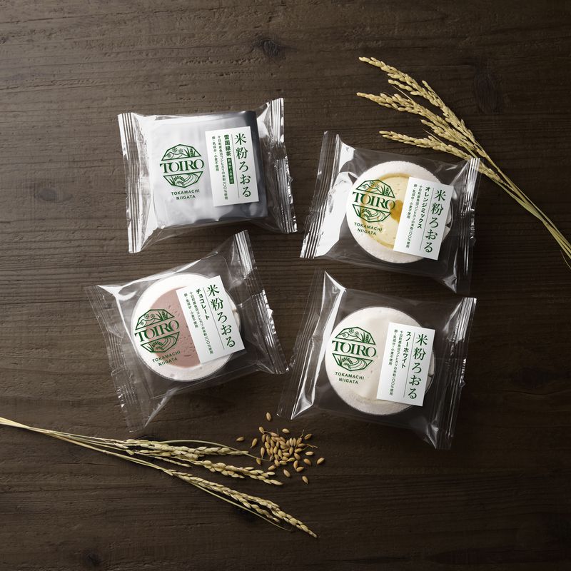 【ふるさと納税】【TOIRO】米粉ろおる（アソート）16個入｜十日町すこやかファクトリー　ケーキ ロールケーキ 豆乳 米粉 洋菓子 新潟県 十日町市