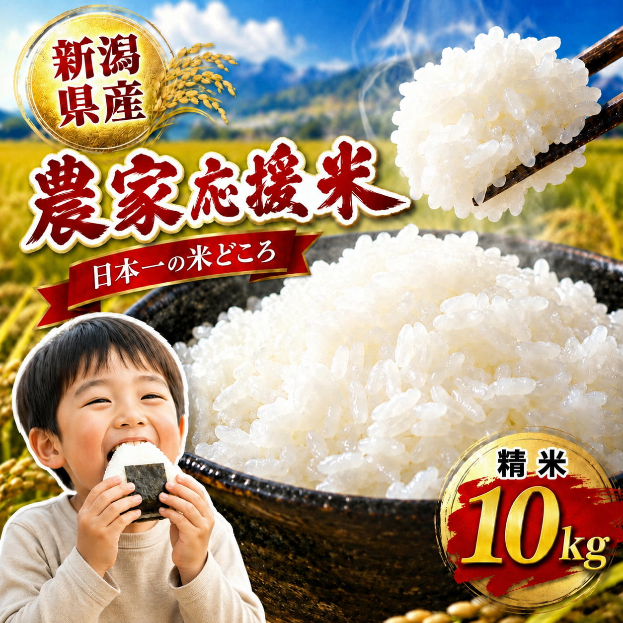 【ふるさと納税】令和8年産 新潟県見附市産 農家応援米 10kg 新米 お米 米 訳あり 白米 精米 新潟米 新潟 ブランド いち会