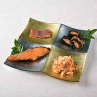 永徳 鮭乃蔵 鮭加工品 常温品 詰合せ B （鮭の酒びたし・塩引鮭焼きほぐし・鮭巻昆布・銀鮭焼き漬け） 塩引き鮭 鮭 切り身 シャケ さけ サケ 焼き魚 魚 魚介類 惣菜 おかず おつまみ つまみ 新潟県 村上市 B4014