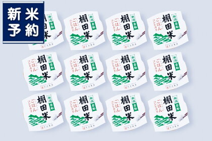 【新米受付・令和6年産米】棚田米コシヒカリのパックごはん(150g×12個) NA4216