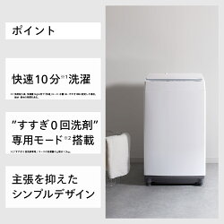 【ふるさと納税】全自動電気洗濯機(WM-ED55W)【 洗濯機 燕三条 新潟県 燕市 】 画像1