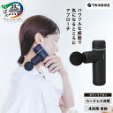 【ふるさと納税】 ツインバード ボディケアガン (SH-2685B)【 ハンディガン マッサージ 高速振動 パワフル 4段階 肩 腕 腰 脚 コードレス 充電式...