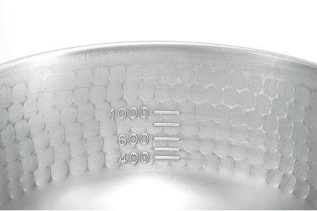 【ふるさと納税】OGS-350 燕人の匠 [桜吟] ステンレスゆきひら鍋18cm【 IH 対応 行平鍋 雪平鍋 槌目 鍋 ステンレス メモリ付き 燕三条 新潟県 燕市 】