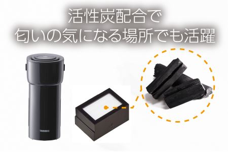HEPAフィルター付イオン発生器AIRBOTTLE(AC-5941B)