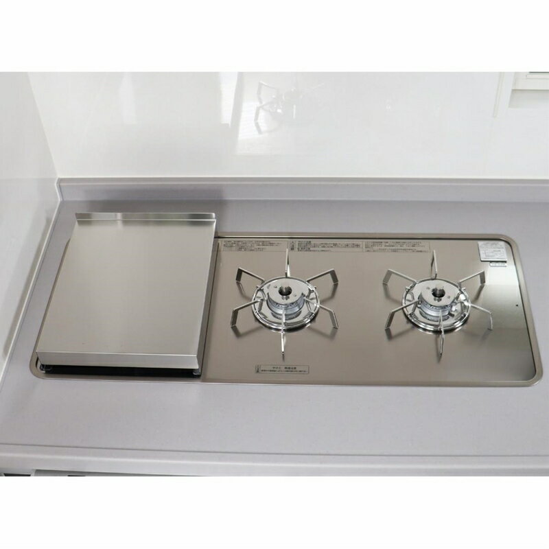 【ふるさと納税】[キープロダクション] TWGステンレスコンロカバー 1口タイプ(トリプルワイドガス対応) g-588【 キッチン用品 燕三条製 作業台 調理台 コンロ カバー ステンレス キッチン用品 燕三条 新潟県 燕市 】