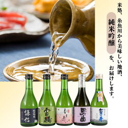 【ふるさと納税】日本酒 地酒 純米吟醸 飲み比べ セット素干しホタルイカ 付き 糸魚川 画像1