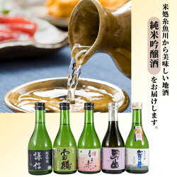 【ふるさと納税】日本酒 地酒 純米吟醸 飲み比べ セット素干しホタルイカ 付き 糸魚川 画像1