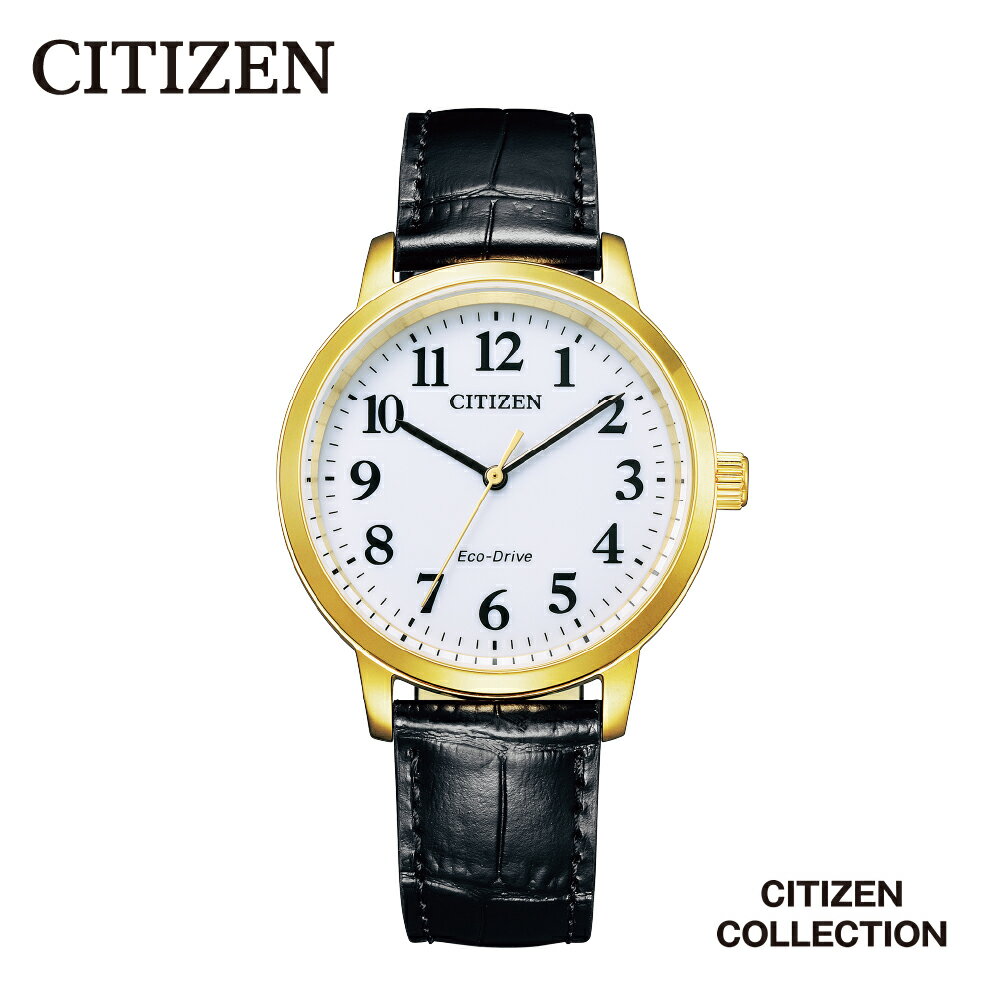 4位! 口コミ数「0件」評価「0」【CITIZEN】 シチズンコレクション BJ6543-10A 腕時計 光発電 エコ・ドライブ 防水 カーフ革 クリスタルガラス メーカー保･･･ 