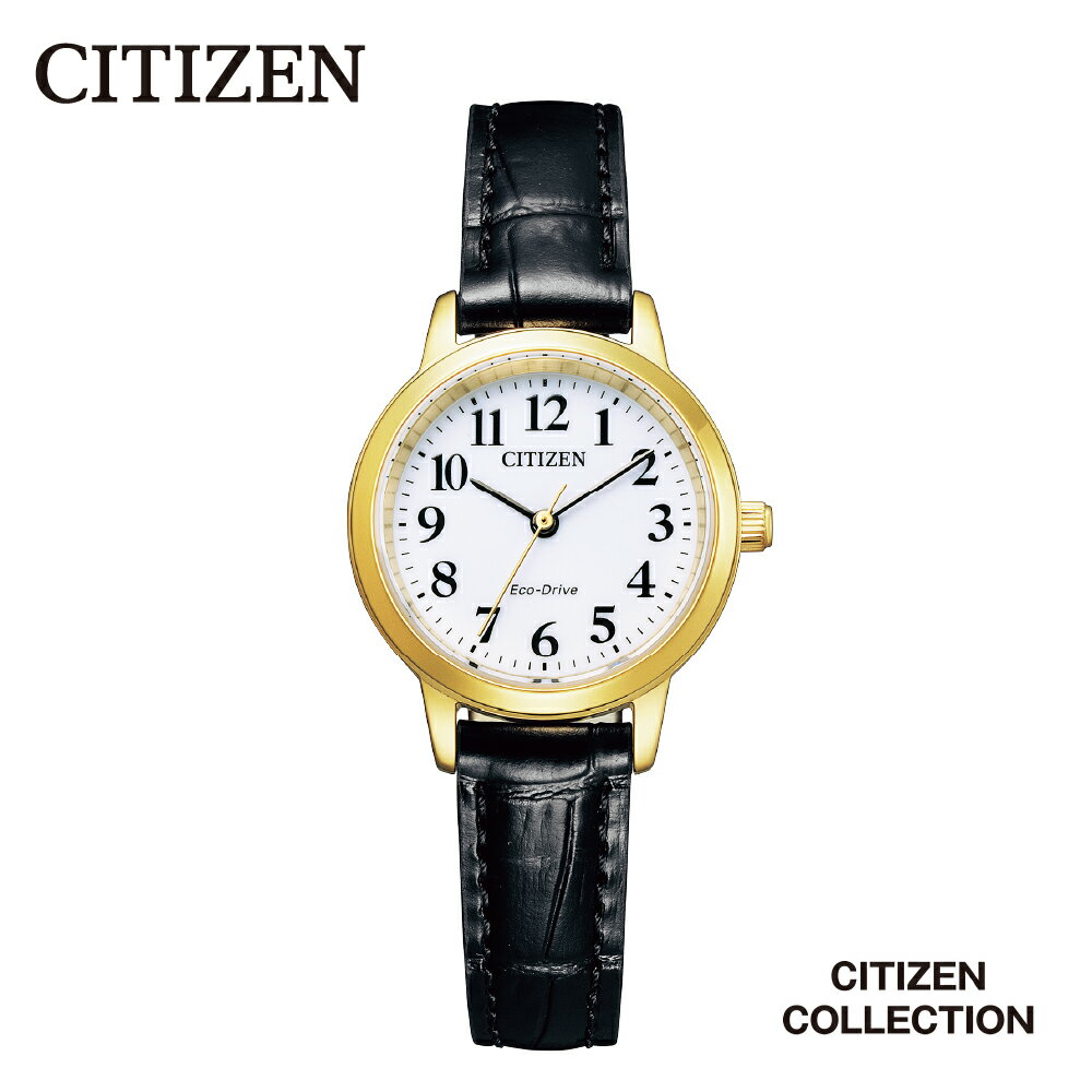 1位! 口コミ数「0件」評価「0」【CITIZEN】 シチズンコレクション EM0932-10A 腕時計 光発電 エコ・ドライブ 防水 カーフ革 クリスタルガラス メーカー保･･･ 