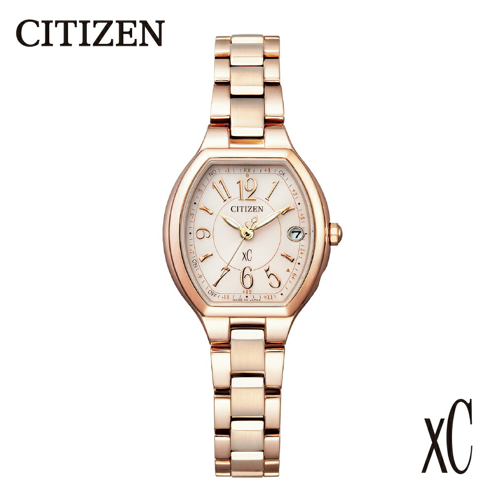 54位! 口コミ数「0件」評価「0」【CITIZEN】 クロスシー ES9365-54W 腕時計 レディース ピンクゴールド サクラ色 トノー型 光発電 エコ・ドライブ 防水 ･･･ 