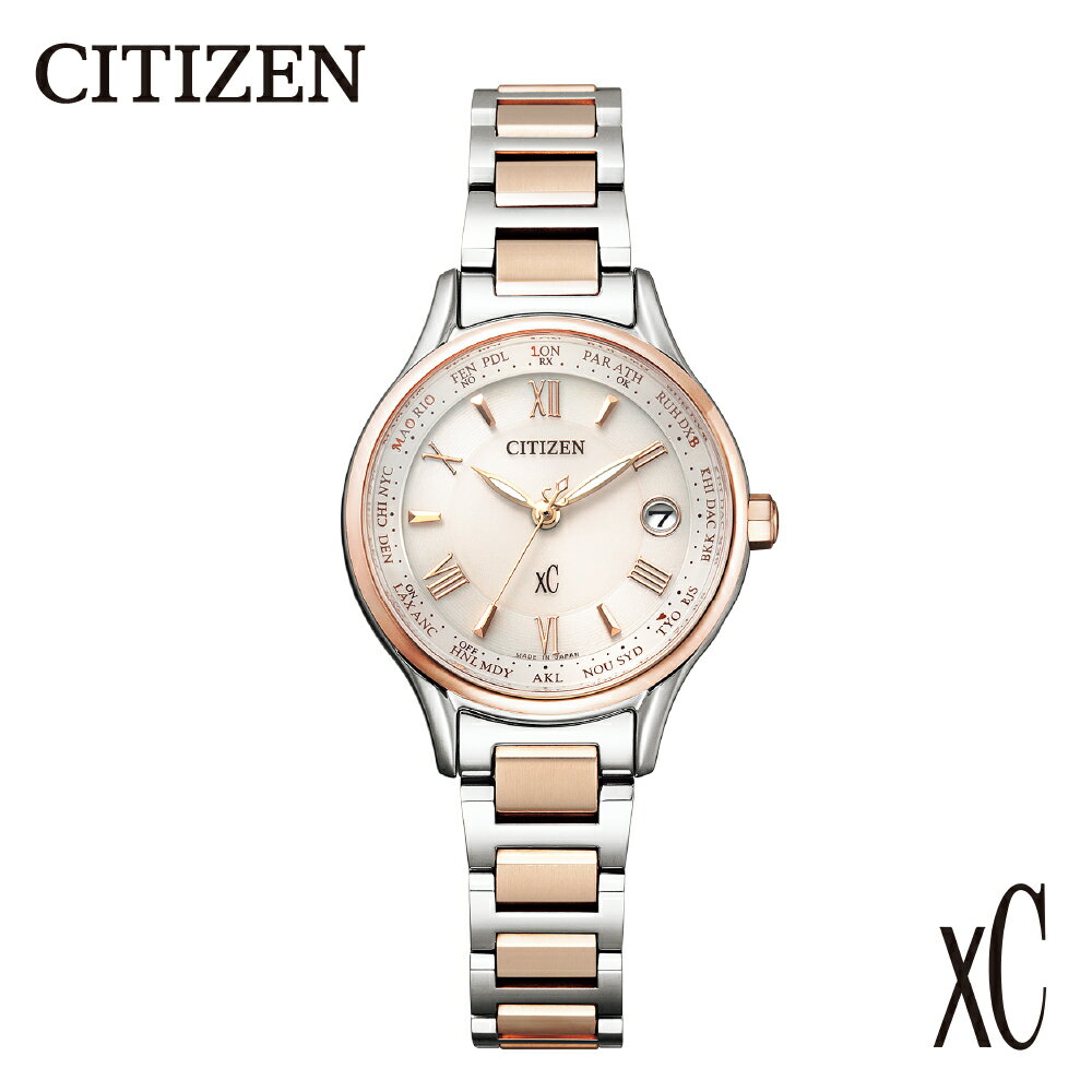 【ふるさと納税】【CITIZEN】 クロスシー EC1165-51W シチズン 腕時計 レディース サクラピンク ライトシルバー 光発電 エコ・ドライブ 防水 デュラテクトプラチナ スーパーチタニウム 球面サファイアガラス メーカー保証 新潟県 妙高市