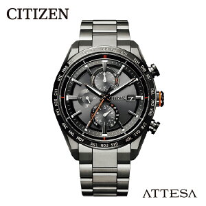 【ふるさと納税】【CITIZEN】 アテッサ AT8185-62E シチズン 腕時計 メンズ ブラッ...