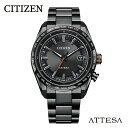 【ふるさと納税】【 CITIZEN 】 アテッサ CB0286-61E シチズン 腕時計 メンズ 電波時計 光発電 エコ・ドライブ 防水 ATTESA メーカー...