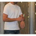 18位! 口コミ数「0件」評価「0」コットンミラノリブ半袖Tシャツ(メンズ)ホワイト・XL【1204055】