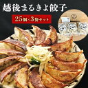 【ふるさと納税】餃子 越後まるきよ餃子 3袋 セット ぎょうざ ギョウザ ごはんのお供