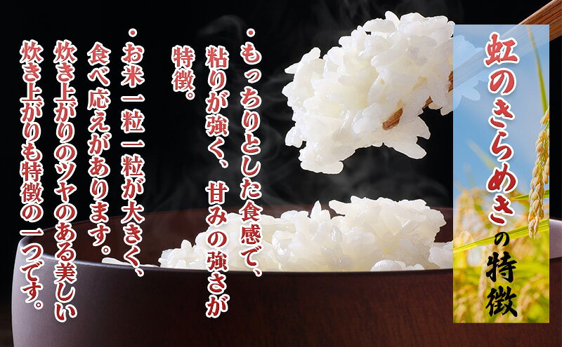 【ふるさと納税】先行予約 令和8年産 新潟県上越市産 虹のきらめき5kg 米 にじのきらめき ご飯 精米 お米 新潟 橋本農場　お届け：2026年10月下旬より順次発送 f152226-joetsu-10002420 新潟県上越市 サンプル画像3