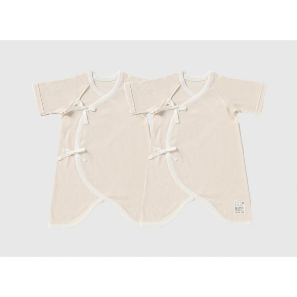 【ふるさと納税】プリスティン・22世紀ベビーコンビ肌着2枚セット | 衣料 ファッション 人気 おすすめ 送料無料 3