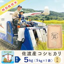 【ふるさと納税】【新米予約 9か月定期便】佐渡島産コシヒカリ 玄米5Kg 令和7年 特別栽培米 農家直送 | お米 こめ白米 食品 人気 おすすめ 送料無料