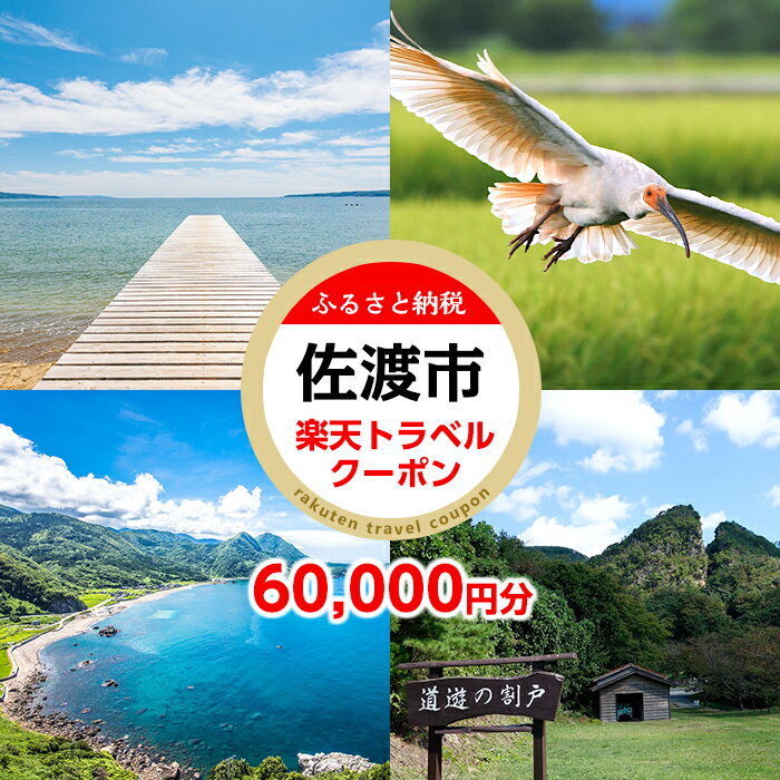 【ふるさと納税】新潟県佐渡市の対象施設で使える楽天トラベルクーポン 寄付額200,000円のサムネイル