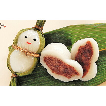 雪国生まれの白い笹だんご「笹雪だるま」　5個入り　【和菓子・スイーツ・だんご・団子】
