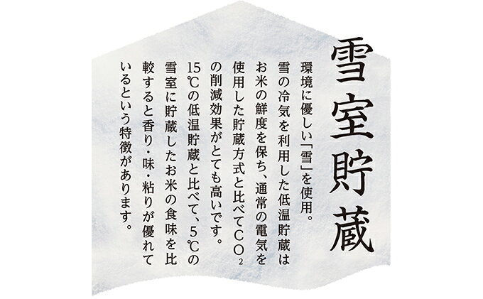 【ふるさと納税】雪室貯蔵 魚沼産 コシヒカリ 無洗米 5kg (2.5kg×2) 12ケ月 連続お...