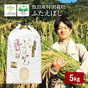 【ふるさと納税】【令和5年産】魚沼産特別栽培ふたえぼし　5kg　【お米・ふたえぼし・5kg・米・特別栽培米】　お届け：発送の目安：入金確認から2週間程度