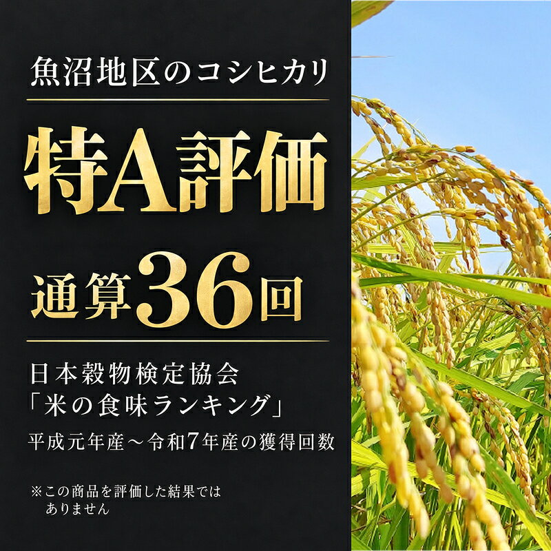 【ふるさと納税】令和8年産 生産者直送！魚沼産コシヒカリ 雪里米（ふるさとまい）精米 3kg お米 新潟県産 　お届け：寄附入金確認後、約2週間～1ヶ月ほどでお届け f152251-uonumashi-10000406 新潟県魚沼市 ふるさと納税 サンプル画像3