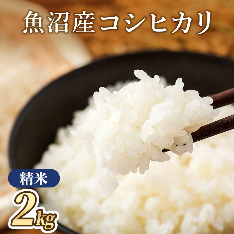 令和8年産 魚沼産コシヒカリ（精米）2kg 米 こしひかり 魚沼市