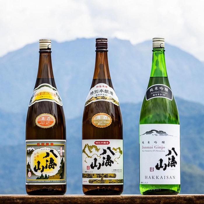 【ふるさと納税】酒 日本酒 飲み比べ 3本 × 1800ml ( 八海山 清酒 & 特別本醸造 & 純米吟醸 55％ ) | お酒 さけ 人気 おすすめ 送料無料 ギフト セット