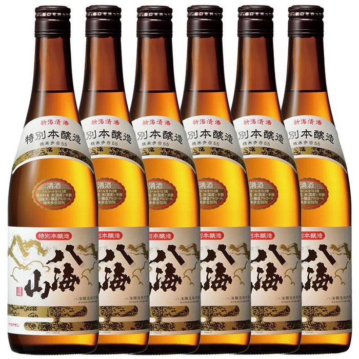 酒 日本酒 セット 6本 × 720ml ( 八海山 特別本醸造 ) | お酒 さけ 人気 おすすめ 送料無料 ギフト