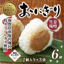 【ふるさと納税】 M-63 【無地熨斗】 おにぎり コシヒカリ 生姜味噌 80g 計6個 魚沼産 味噌 みそ 生姜 しょうが ショウガ おむすび 冷凍 こしひかり ごはん ご飯 冷凍保存 新潟県産 魚沼 国産 …