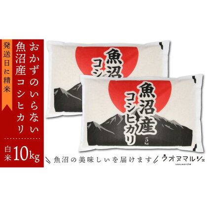 令和5年産 おかずのいらない 魚沼産コシヒカリ　白米10kg