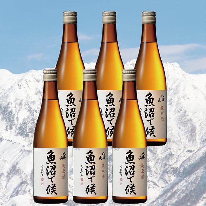 【ふるさと納税】酒 日本酒 セット 6本 × 720ml ( 八海山 魚沼で候 ) | お酒 さけ 食品 人気 おすすめ 送料無料 ギフト