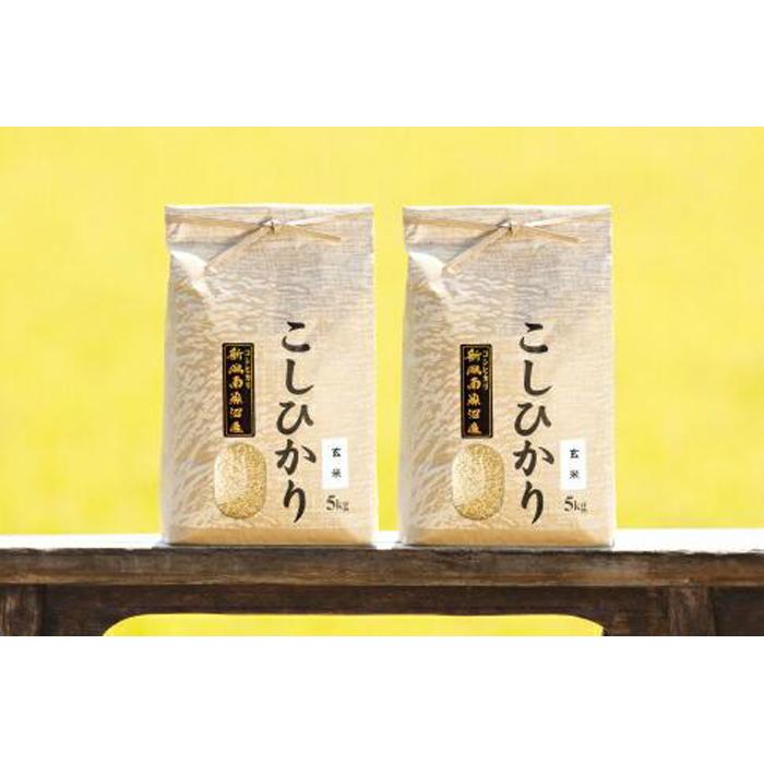 【ふるさと納税】米 玄米 コシヒカリ 南魚沼産 10kg (