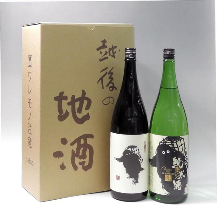 【ふるさと納税】酒 日本酒 飲み比べ 2本 × 1800ml ( 鶴齢 雪男 純米酒 & 純米県内限定 ) | お酒 さけ 人気 おすすめ 送料無料 ギフト セット