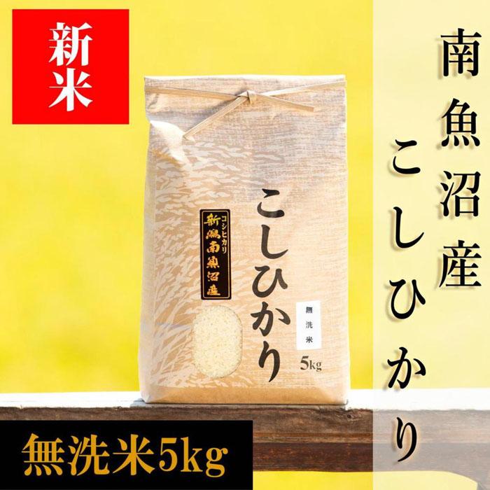 米 無洗米 コシヒカリ 南魚沼産 5kg 新米予約 特A地区 | お米 こめ 白米 食品 人気 おすすめ 送料無料 魚沼 南魚沼 南魚沼市 新潟県 精米 産直 産地直送 お取り寄せ