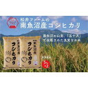 米 定期便 無洗米 コシヒカリ 南魚沼産 30kg ( 10kg × 3ヶ月 ) | お米 こめ 白米 食品 人気 おすすめ 送料無料 魚沼 南魚沼 南魚沼市 新潟県 精米 産直 産地直送 お取り寄せ お楽しみ