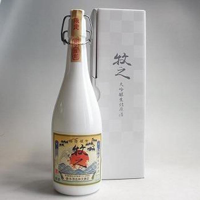 【ふるさと納税】酒 日本酒 鶴齢 牧之 大吟醸生詰原酒 1本 × 720ml | お酒 さけ 人気 おすすめ 送料無料 ギフト